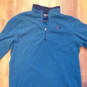 Men's North Face 1/4 Zip, size L, fleece